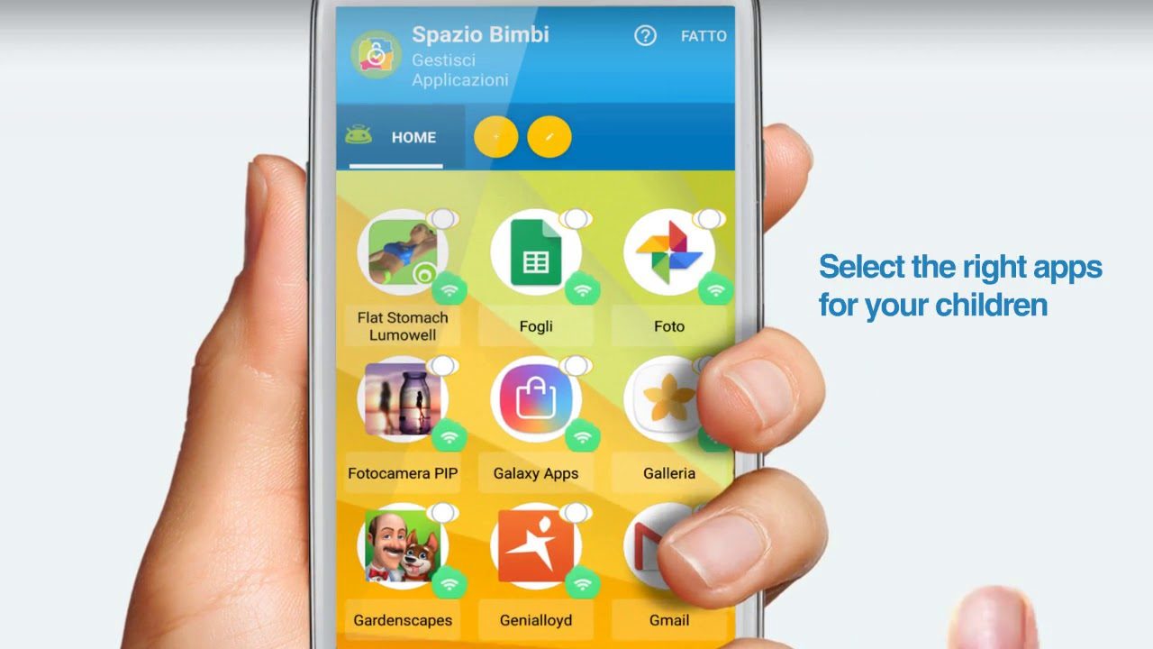 App control parental Kids Place