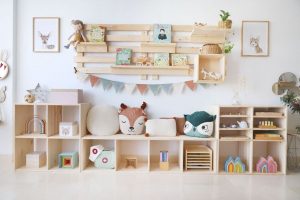 Tipos de muebles Montessori que puedes colocar en la habitación de tus hijos